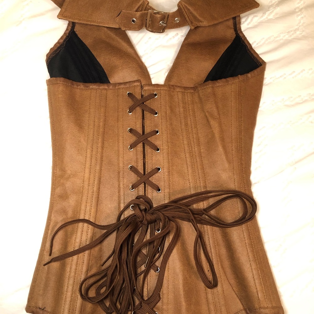 Brown Corset